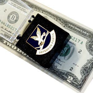 Defensor Fortis Military Lapel Pin